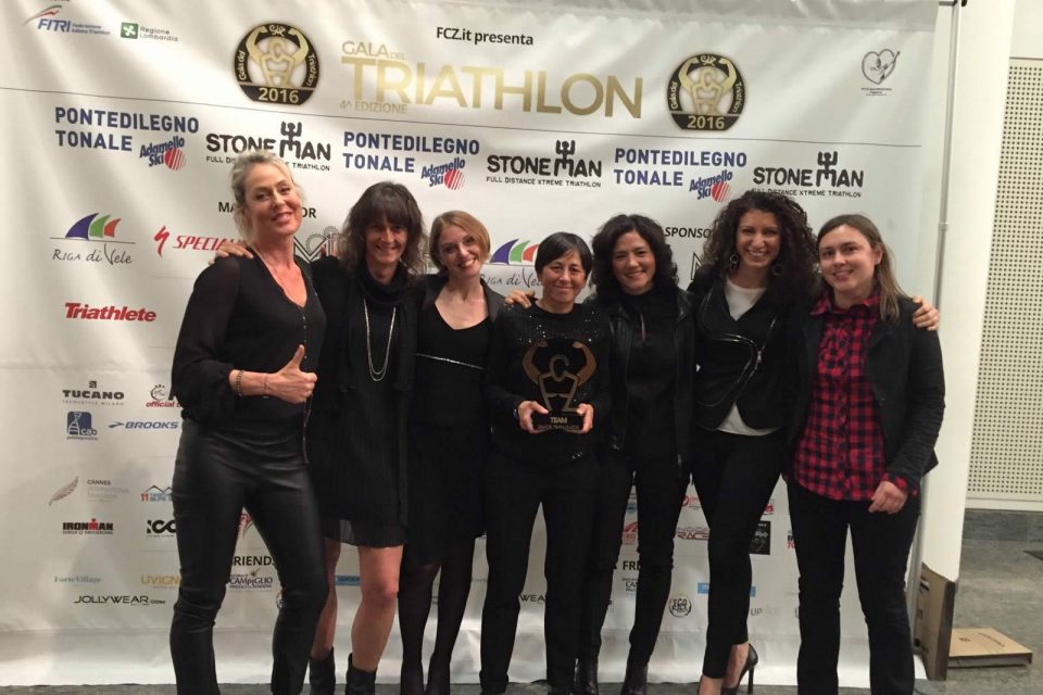 Woman Triathlon Italia vincitrici al Gala del Triathlon