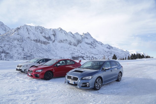 Subaru Snow Drive Experience