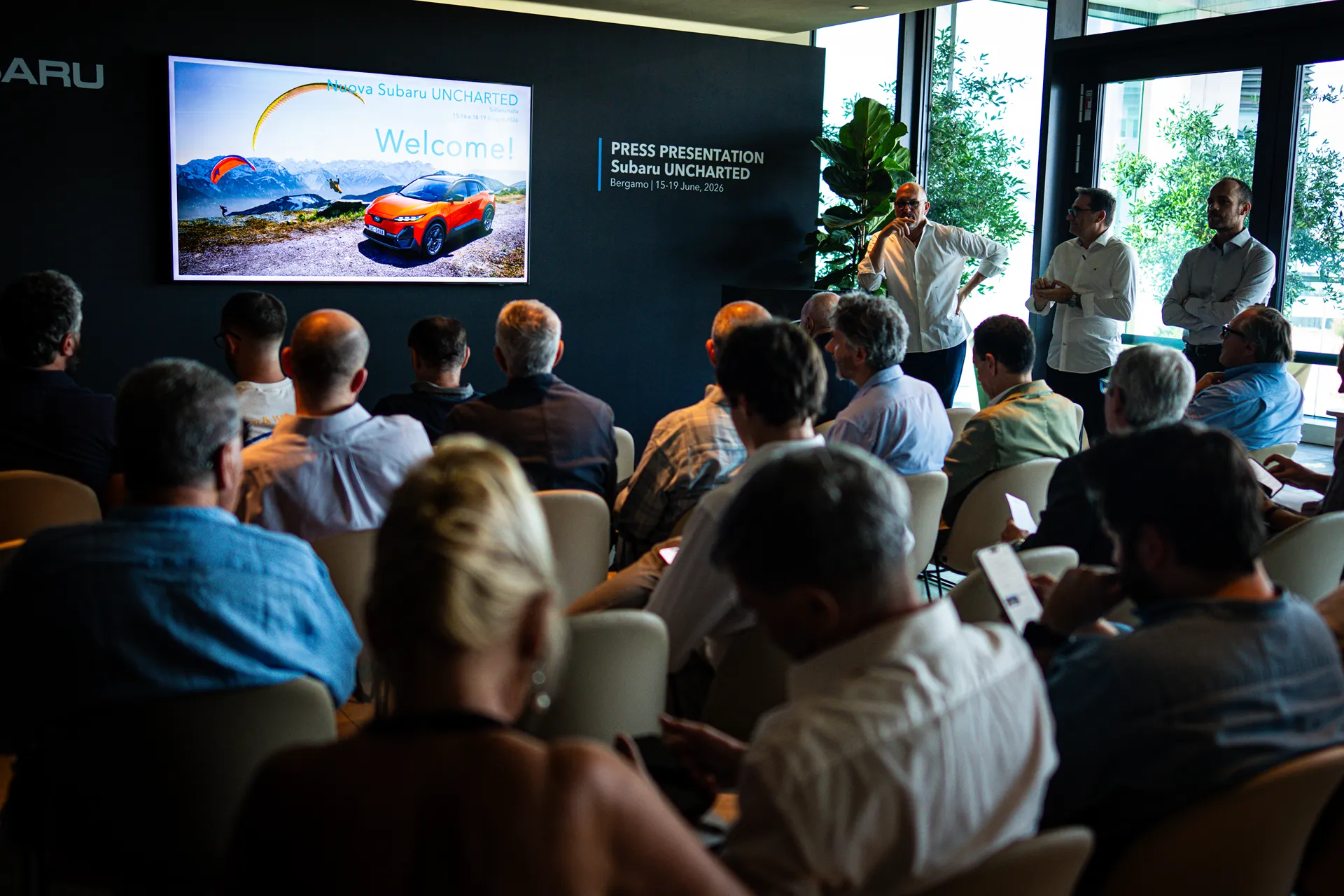 Press Presentation Subaru Uncharted